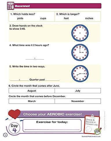 Summer Fit, Second - Third Grade (Summer Fit-preparing Children Mentally-physically-socially) by Kelly Terrill