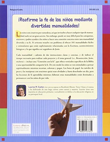 Fe artesana: 101 manualidades infantiles para crecer en la fe (Spanish Edition) by Laurine Easton
