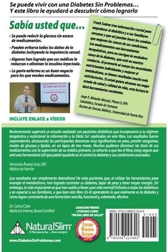 Diabetes Sin Problemas- El Control de la Diabetes con la Ayuda del Poder del Metabolismo Nueva Versión Abreviada Deluxe- Incluye Enlace a Vídeos. (Spanish Edition) by Frank Suárez