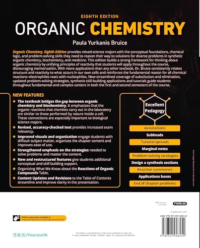 Organic Chemistry, 8th edition by Paula Yurkanis Bruice
