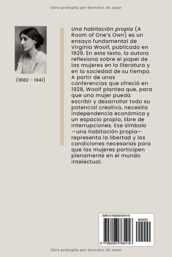 Una habitación propia by Virginia Woolf