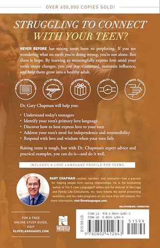 The 5 Love Languages of Teenagers: The Secret to Increasing Joy and Trust with Your Teen by Gary Chapman