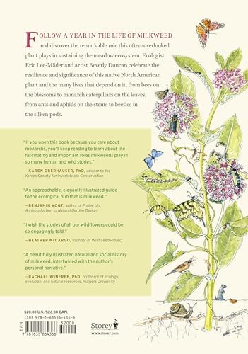 The Milkweed Lands: An Epic Story of One Plant: Its Nature and Ecology by Eric Lee-Mäder