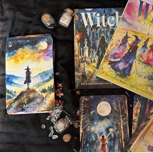 Witch Whispers Oracle: A 40-Card Deck for the Modern Witch by Lyra O'Brien