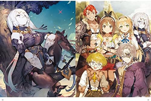 ATELIER RYZA - EVER DARKNESS & THE SECRET HIDEOUT OFFICIAL VISUAL COLLECTION (ARTBOOK VO JAPONAIS) by DENGEKI