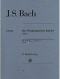 J.S. Bach: The Well-Tempered Clavier Part I BWV 846–869 | Henle Urtext Piano Sheet Music (No Fingering) | Baroque Masterwork for Study and Performance | Multilingual Songbook (English, French, German) by JEAN SEBASTIEN BACH