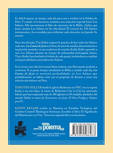 Los Cantos de Jesús: Un año de devocionales diarios en Los Salmos (Spanish Edition) by Timothy Keller