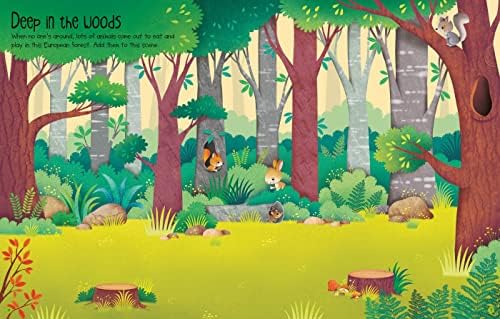 First Sticker Book Nature: An Engaging Activity Book About Animals, Plants, and Bugs for Kids (Ages 3-5) by Felicity Brooks