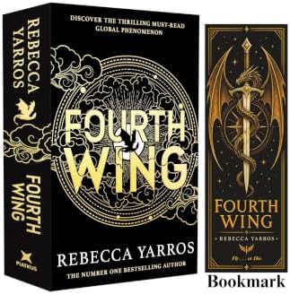 Empyrean Series 3-Book Collection Set by Rebecca Yarros (Fourth Wing, Iron Flame & Onyx Storm) with Bookmark by Rebecca Yarros