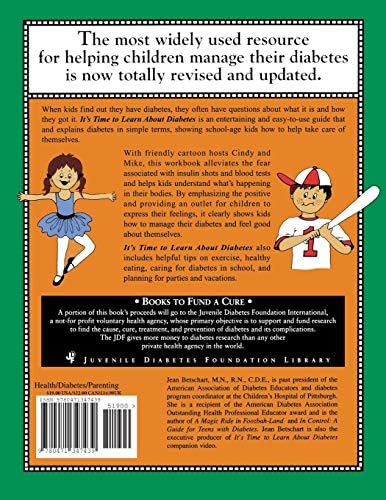 It's Time to Learn About Diabetes: A Workbook on Diabetes for Children, Revised Edition by Jean Betschart