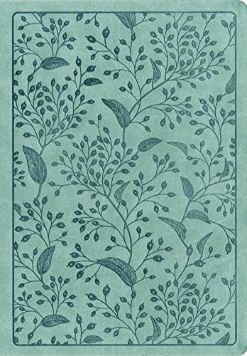 The Message Super Giant Print (Leather-Look, Teal Berries) by Eugene H. Peterson