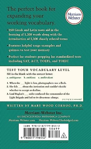 Merriam-Webster’s Vocabulary Builder - Perfect for prepping for SAT, ACT, TOEFL, & TOEIC by Merriam-Webster