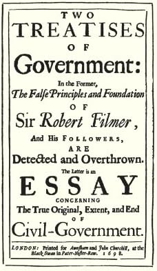 Two Treatises of Government by John Locke