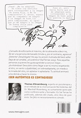 Deja de ser amable; ¡sé auténtico! by D'Ansembourg Thomas