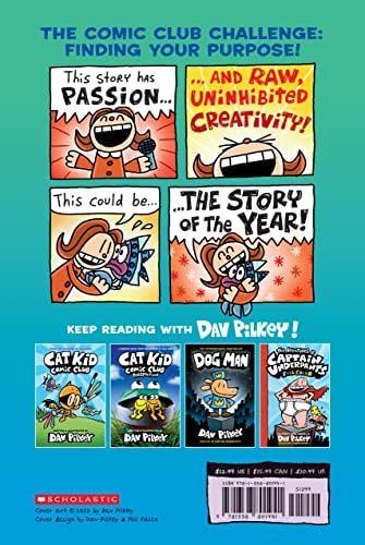 Cat Kid Comic Club: On Purpose: A Graphic Novel (Cat Kid Comic Club #3): From the Creator of Dog Man (3) by Dav Pilkey