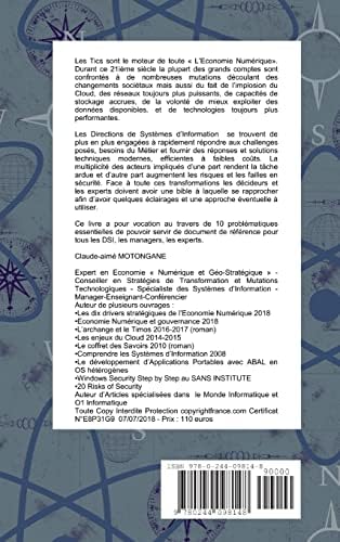La Bible des problématiques essentielles de l'Economie Numérique (French Edition) by Claude-Aimé Motongane