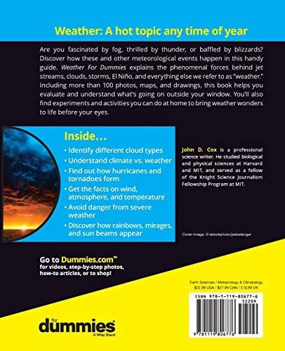 Weather Fd P Refresh (For Dummies (Computer/Tech)) by John D. Cox
