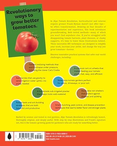 Ripe Tomato Revolution: Planting and Growing Every Type of Tomato: Beefsteaks, Cherries, Plums, Dwarfs, and Heirlooms by Frank Hyman