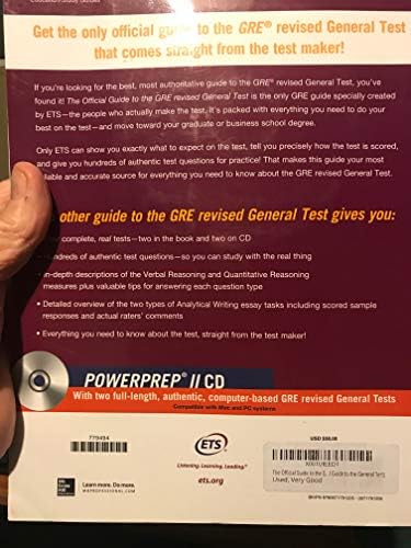 The Official Guide to the GRE Revised General Test by Educational Testing Service