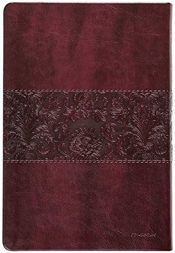 The Passion Translation New Testament (2020 Edition) Large Print Burgundy: With Psalms, Proverbs, and Song of Songs (Faux Leather) – A Perfect Gift for Confirmation, Holidays, and More by Brian Simmons