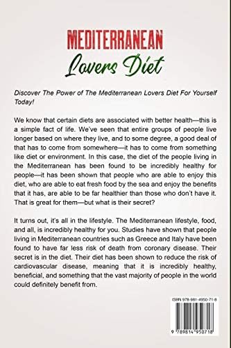 Mediterranean Diet For Beginners: MEDITERRANEAN LOVERS DIET - A Delicious Yet Quick & Easy Plant Based Diet Cookbook For Beginners by Anderson Arias