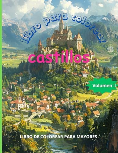 libro para colorear castillos (Spanish Edition) by David Gomez Calle