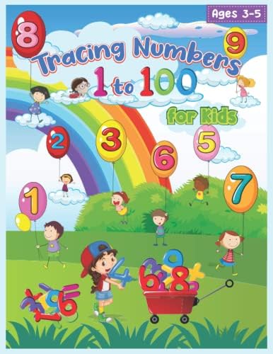 Tracing Numbers 1 to 100 for Kids Ages 3-5 by BasicStart Publishing