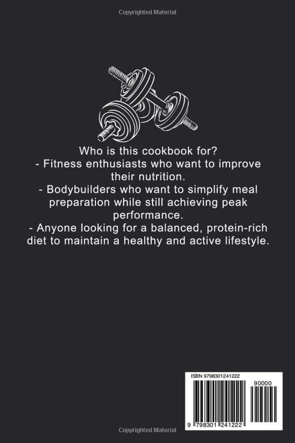Bodybuilder's Meal Prep Cookbook: Essential Protein-Rich Recipes and Step-by-Step Strategies to Build Muscle, Boost Energy by Eva Guerrero