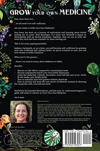 Grow Your Own Medicine: Handbook for the Self-Sufficient Herbalist (Herbology for Beginners) by Ava Green