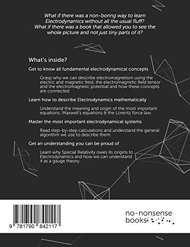 No-Nonsense Electrodynamics: A Student Friendly Introduction by Jakob Schwichtenberg