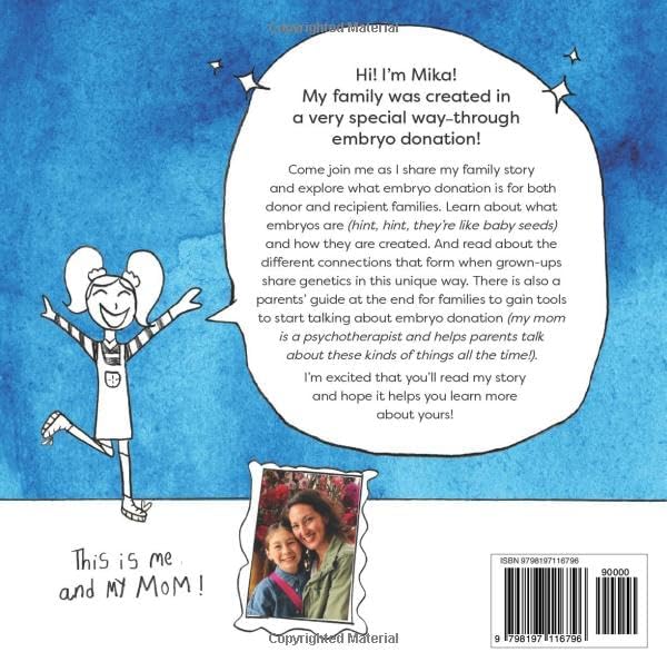 Mika and the Baby Seed: A Story for Embryo Donation Families by Maya Grobel