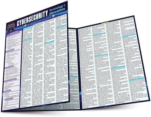 Cybersecurity Terminology & Abbreviations- CompTIA Security Certification: a QuickStudy Laminated Reference Guide by George Antoniou PhD