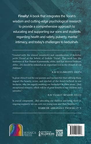 From Boys to Men: Guiding Our Sons And Students In The Ways Of Kedushah by Dr. Shloimie Zimmerman