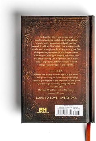 The Love Dare Day by Day: A Year of Devotions for Couples by Stephen Kendrick