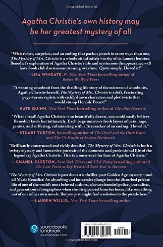 The Mystery of Mrs. Christie by Marie Benedict