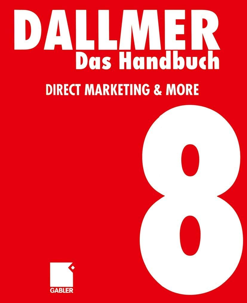 Das Handbuch Direct Marketing & More (German Edition) by Heinz Dallmer