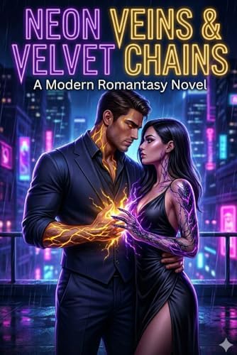 Neon Veins & Velvet Chains: A Modern Romantasy Novel by Dezyin Nation