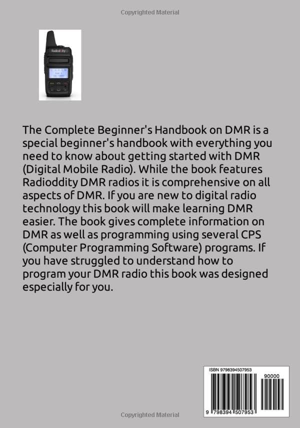 Complete Beginner's Handbook on DMR by E.T. Bryant