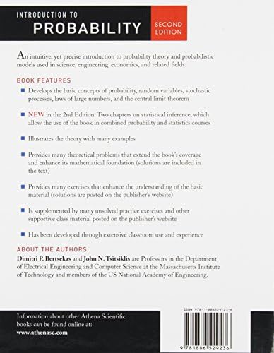 Introduction To Probability by Dimitri P. Bertsekas