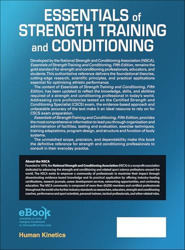 Essentials of Strength Training and Conditioning by NSCA -National Strength & Conditioning Association