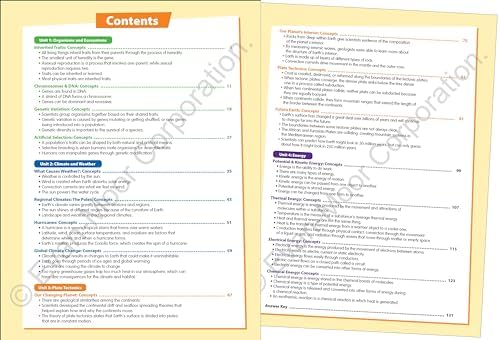 Evan-Moor Skill Sharpeners Science Workbook, Grade 6, Physical, Life, and Earth Science, Activities, Chromosomes and DNA, Genetics, Energy, Weather Causes, Plate Tectonics, Climate Change, Homeschool by Evan-Moor Educational Publishers