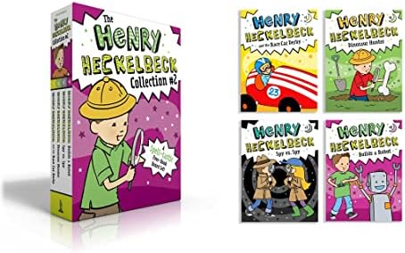 The Henry Heckelbeck Collection #2 (Boxed Set): Henry Heckelbeck and the Race Car Derby; Henry Heckelbeck Dinosaur Hunter; Henry Heckelbeck Spy vs. Spy; Henry Heckelbeck Builds a Robot by Wanda Coven