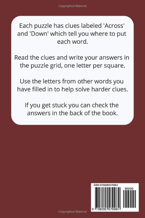 Amateur Radio Crossword Puzzles for Hams: Crossword Puzzles with Easy-to-Read Print about Amateur Radio, Ham Radio and More... 6x9 inches... 50+ ... Vacations, Holidays or in between Rag Chews by Pablo Parker