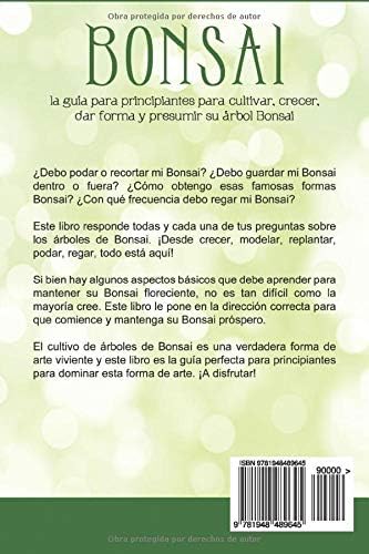 Bonsai: la guía para principiantes para cultivar, crecer, dar forma y presumir su árbol Bonsai: incluye historia, estilos de bonsái, tipos de árboles ... replantado y riego (Spanish Edition) by Masao Hideyoshi
