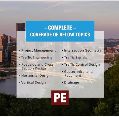 PPI PE Civil Transportation Review Manual A Comprehensive Review Manual for the 2026 NCEES Computer Based PE Exam by PPI A Kaplan Company