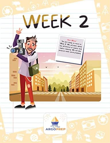 Kids Summer Academy by ArgoPrep - Grades 7-8: 8 Weeks of Math, Reading, Science, Logic, Fitness and Yoga | Online Access Included | Prevent Summer Learning Loss by Argo Brother