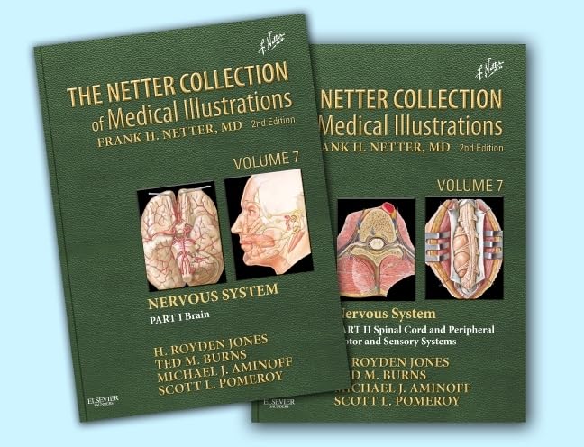 The Netter Collection of Medical Illustrations: Nervous System Package: 2-Volume Set (Netter Green Book Collection) by Michael J. Aminoff MD DSc FRCP