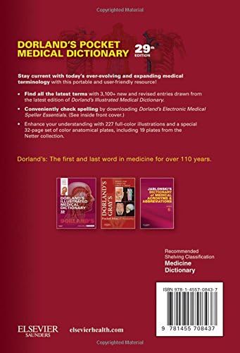 Dorland's Pocket Medical Dictionary by Dorland