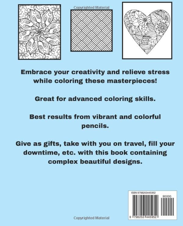 Adult Coloring Book: Explore your creativity, relieve stress, embrace originality by J Elise Books
