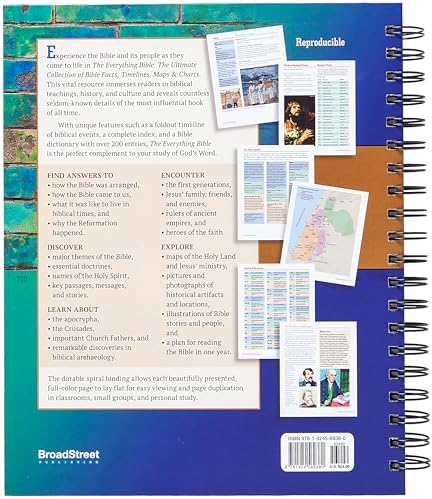 The Everything Bible: The Ultimate Collection of Bible Facts, Timelines, Maps, and Charts by BroadStreet Publishing Group LLC